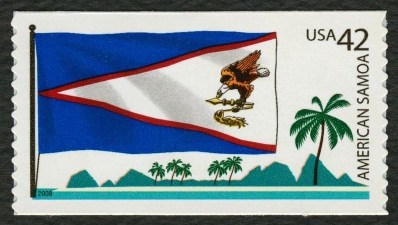 #4276 42c American Samoa Flag, Mint **ANY 4=FREE SHIPPING**