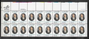 #2013 MNH Plate block strip of 20