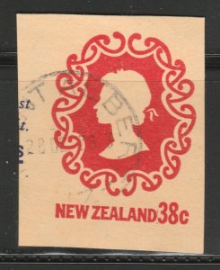 NEW ZEALAND Postal Stationery Cut Out A17P20F21424-