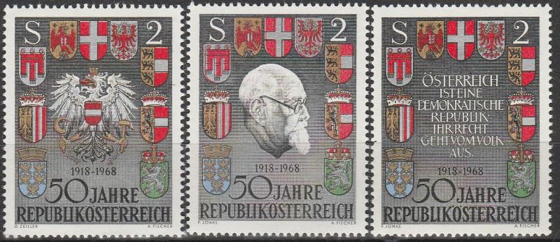 Austria #820-22   MNH  (S4564)