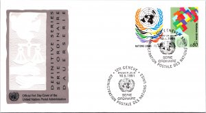 United Nations Geneva, Worldwide First Day Cover