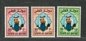 Qatar Sc#690-692 M/NH/VF, Cv. $85.50 