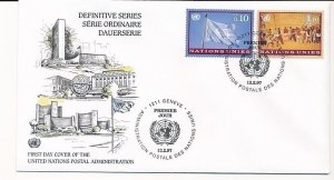 D171878 Definitive Series FDC United Nations Geneva Bureau 1997