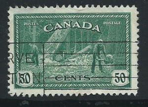 Canada SG 405  Used  tiny short perfs