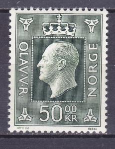 Norway 543 MNH 1983 50k King Olav V Issue (Set Key) Very Fine