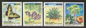 MEXICO SC# 1324-27   FVF/MNH