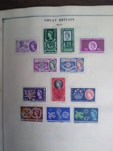 collection on pages Great Britain 1960-70 HX: CV $355