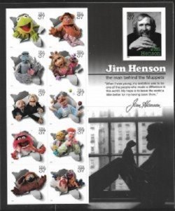 SCOTT  3944  MUPPETS  37¢  SHEET OF 11  MNH  SHERWOOD STAMP