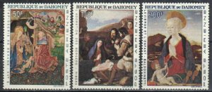 Dahomey Stamp C46-C48  - 66 Christmas