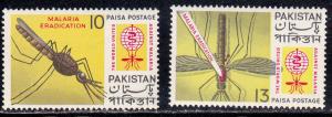 Pakistan # 160-161, Malaria Eradication, Mint NH