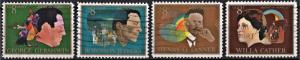 SC#1484-87 8¢ American Arts Issue Singles (1973) Used