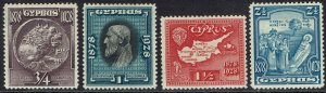 CYPRUS 1928 50TH ANNIVERSARY ¾PI - 2½PI