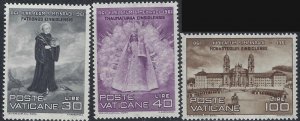 Vatican 298-300 MNH 1961 set (ak4455)