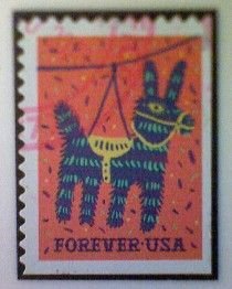 United States, Scott #5815, used(o), 2023, Piñata Donkey, (66¢)
