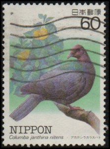 Japan 1540 - Used - 60y Japanese Wood Pigeon  (1984)