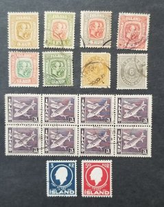 ICELAND Used Stamp Lot T5621