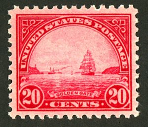 U.S. #567 MINT WITH PSE CERT GRADE XF 90