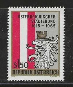Austria MNH sc# 753 Flags