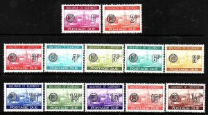 Guernsey-Sc#J18-J29- id5-unused NH set-postage dues-1977-80-