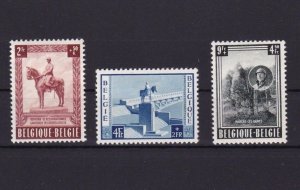 BELGIUM 1954 KING ALBERT MEMORIAL FUND   STAMPS SET   CAT £101  REF R 2802