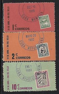Cuba 670-72 MNH Y381