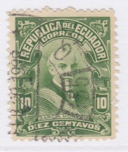 America Latina EQUATOR ECUADOR 1911-28 10c Used Stamp A27P31F24023-