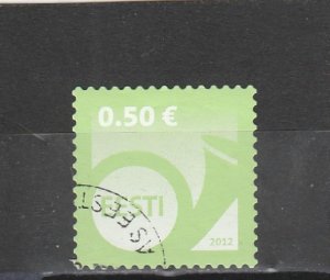 Estonia  Scott#  697  Used  (2012 Posthorn)