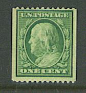 US # 385, LH, Fine+, Cat=$45.00