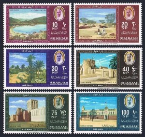 Sharjah C16-C21, MNH. Mi 81-86. Views 1964. Khor Fakkan, Oasis ,Castle, Fortress