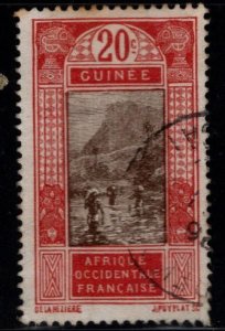 FRENCH GUINEA Scott  76 Used stamp