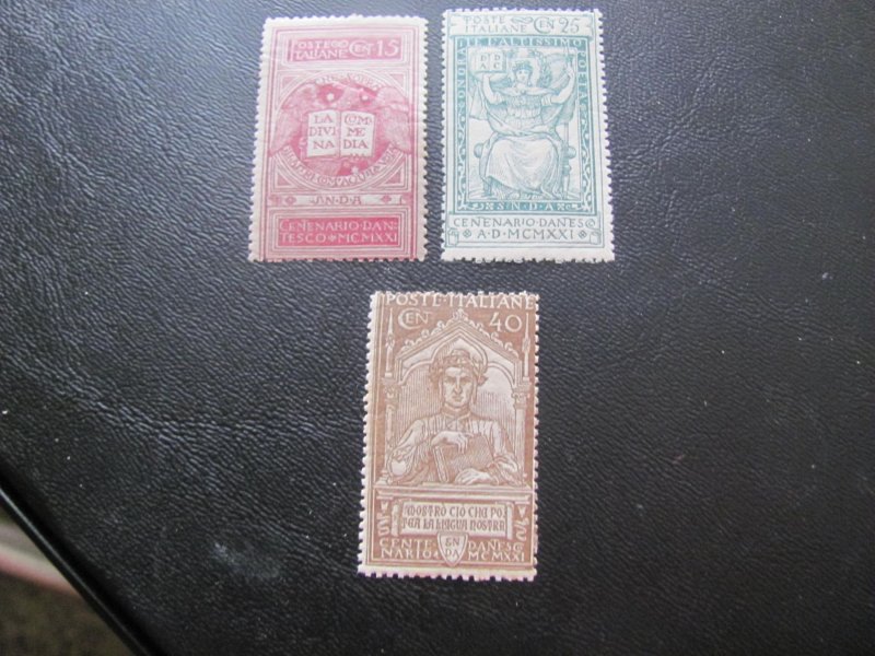 ITALY 1921 MNH SC 133-135 VF $48 (190)