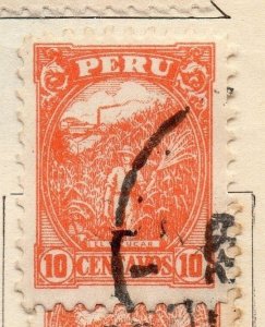 Peru 1931 Early Issue Fine Used 10c. 128603