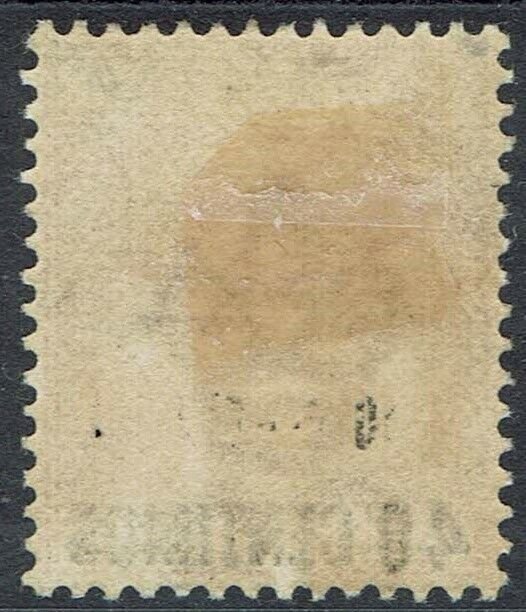 GIBRALTAR 1889 QV 40 CENTIMOS ON 4D