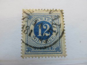 Schweden Suède Suecia Sweden 1872-77 12o Perf 13 fine used stamp A11P14F27