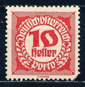 Austria #J76 Single Unused