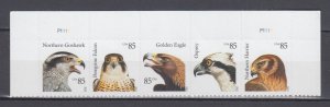 (F) USA #4608-4612a  Birds Strip of 5 Stamps MNH with Plate