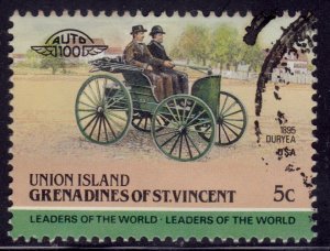 Union Island, 1985,  Classic American 1895 Duryea Automobile, 5c, used