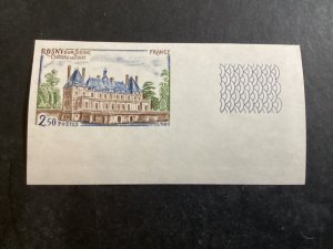 ICOLLECTZONE France 1731 Imperf XF NH Castles  (1)