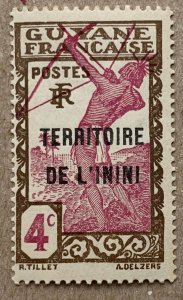 Inini 1938 4c Archer, MNH. Scott 4, CV $0.85