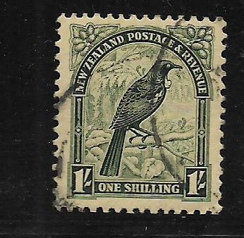 NEW ZEALAND,196, USED, TUI OR PARSON BIRD