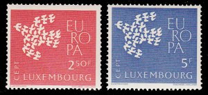 Luxembourg 382 - 383 MNH