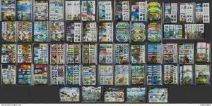 LS 2012-2017 FULL SOLOMON ISLANDS FLORA & FAUNA BIRDS ANIMALS ! 270+271 MNH