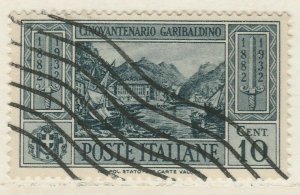 Italy Kingdom 1932 Garibaldi 10c Used 18P39F158