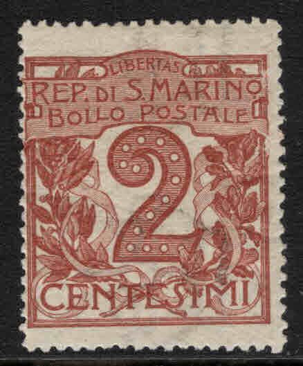 San Marino Scott 41 MH* stamp