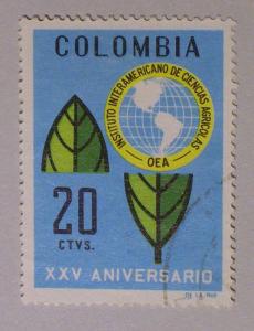 Colombia Scott #786 used