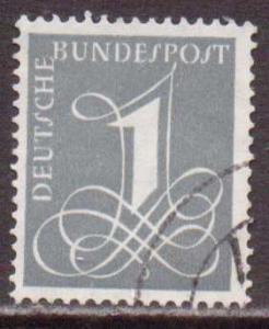 Germany  #737  Used  (1955) 