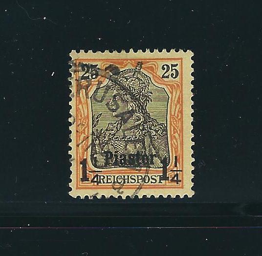 Germany Off Turkey 16 Mi15 Used F/VF 1900 SCV $4.75