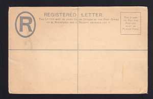 TURKS ISLAND? Size G Mint Registration Envelope - NO STAMP