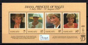 Vanuatu 719 MNH Diana Princess of Wales ZAYIX 0624M0033