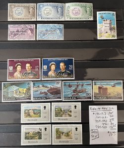 Bermuda MNH Selection #135//757- SCV=$16.40